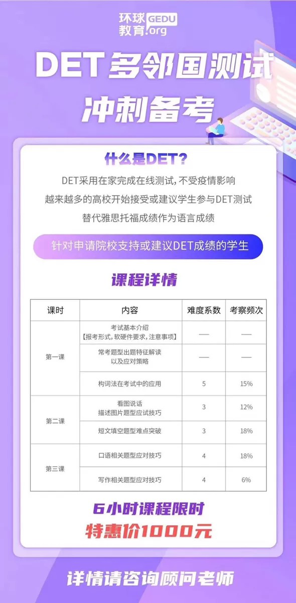 多邻国测试考试内容是什么？多邻国（Duolinguo）考试题型分析！