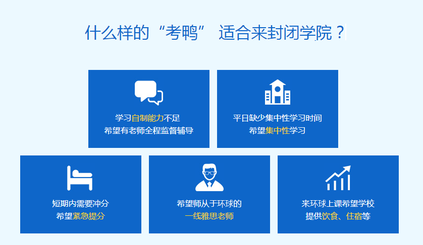 那么哪些学生适合雅思封闭学习呢?