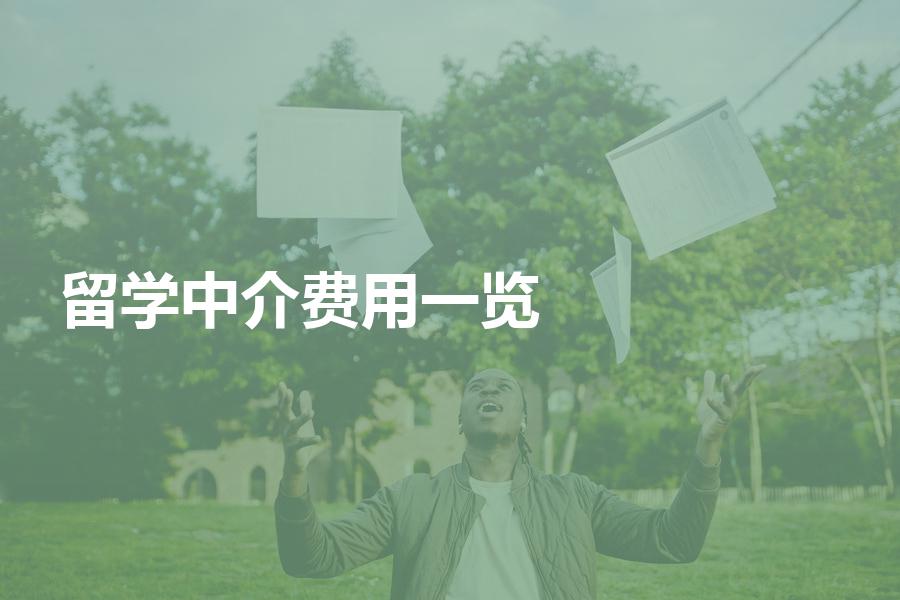 今年的留学中介费用一览表？这些收费项目你要了解