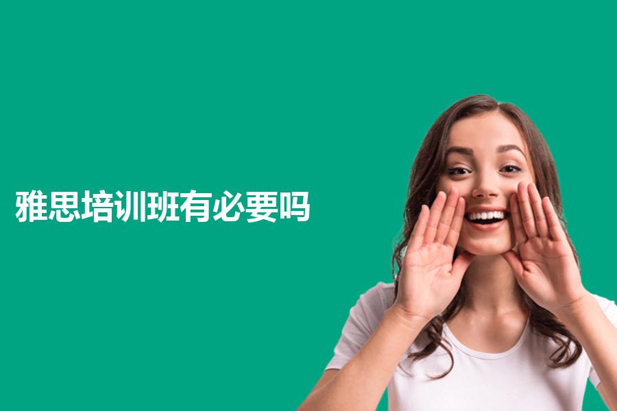 雅思培训班有必要吗，有哪些选择标准？好几个维度总结
