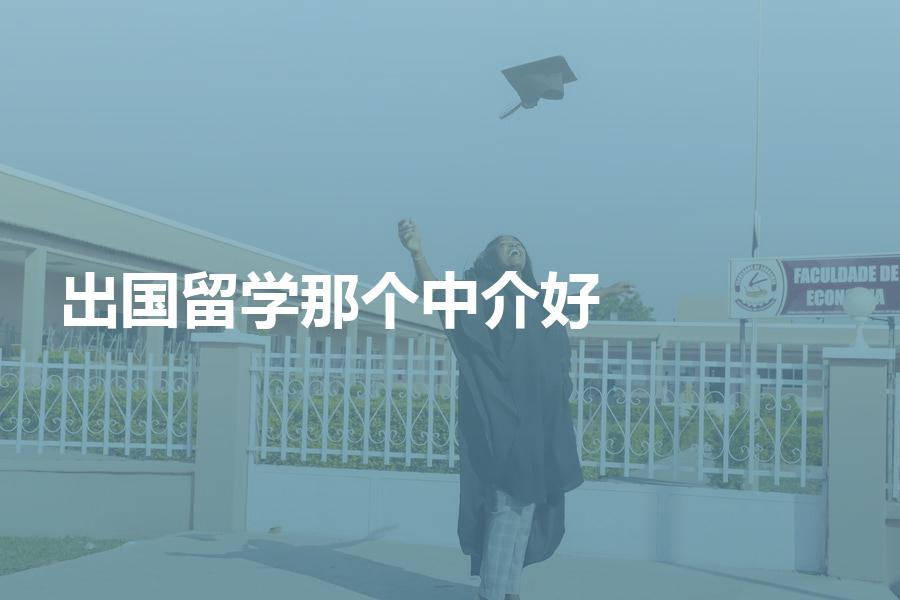 出国留学想找个专业的机构，选那个中介机构好？