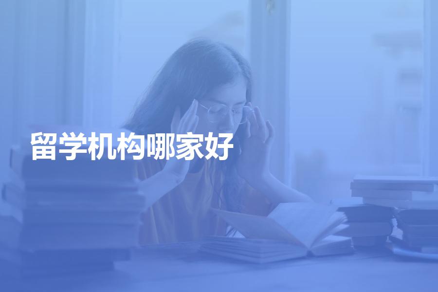 留学机构哪家好？留学中介排名摸底调查让你一次看清