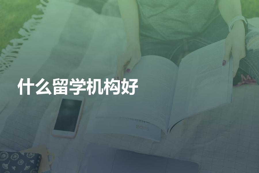 选什么类型的留学机构好？选择出国留学机构要注意这些方面